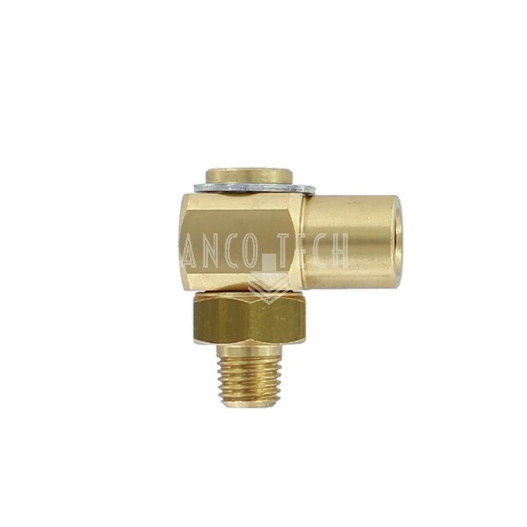 ELBOW CONNECTOR ROTATABLE M8x1 BU M8x1