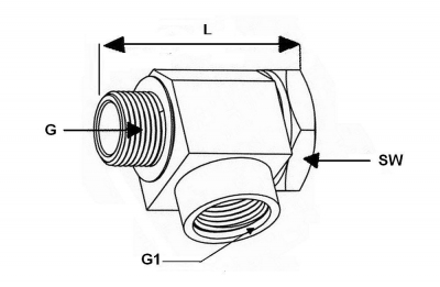 BANJO COUPLING M20X1.5