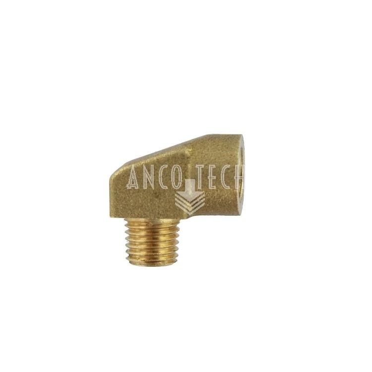 ELBOW BRASS M8x1 MALE x M8x1 FEMALE