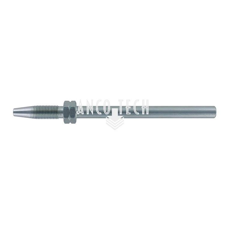 HOSE STUD EXTRA LONG 6MM STRAIGHT FOR HP HOSE 8.6x4