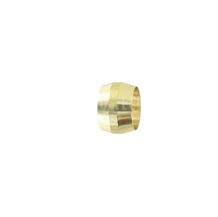 Double clamping ring 8 mm, brass