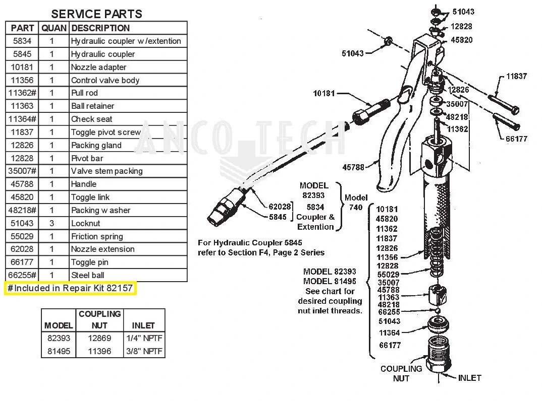 REPAIR KIT 82157