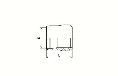 CUTTING SLEEVE D10L/S SS