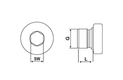 CLOSURE PLUG 3/8 BSP