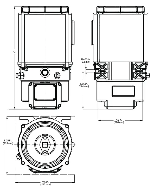 P653S OILPUMP 4L 24V + TIMER + LOW LEVEL SIGNAL