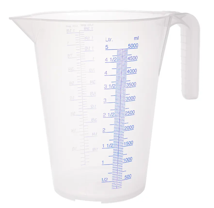 PRESSOL MAATBEKER-PP 5 L TRANSPARANT 07065
