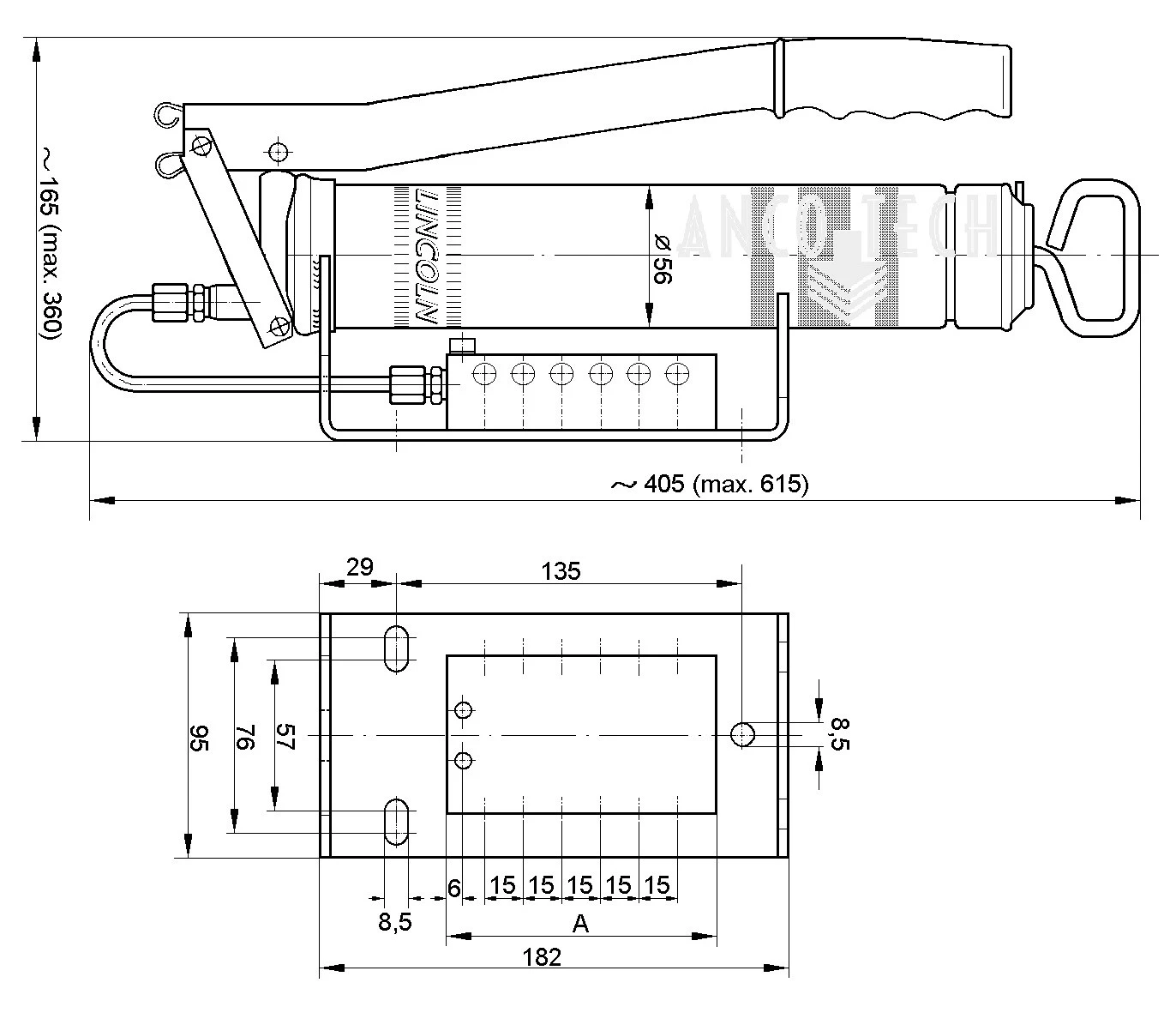 MANUAL PUMP HP -500W SSV6