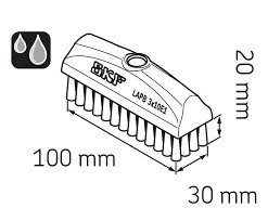 LUBRICATION BRUSH 30x100MM 1/4G