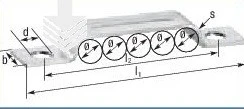 TUBE CLAMP 5 x 4MM ST/VZ