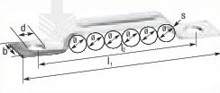 TUBE CLAMP 6 x 6MM ST/VZ