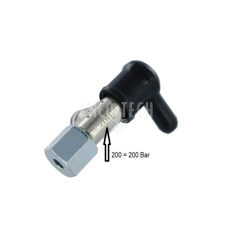 PRESSURE RELIEVE VALVE 200 BAR 1/4 6MM