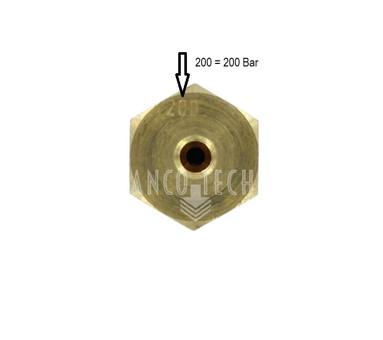 INSERT PRESSURE RELIEF VALVE 200 BAR 1/4"