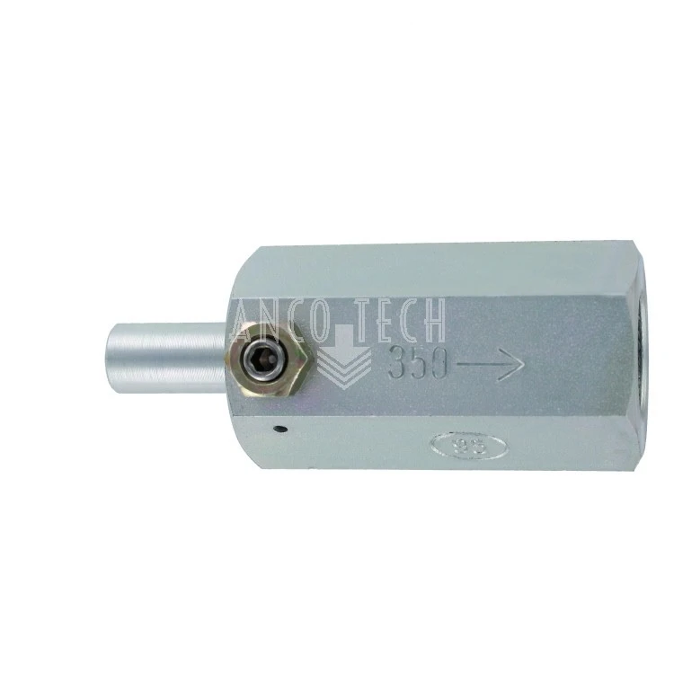 PRESSURE RELIEF VALVE 350 BAR 10MM HOSE STUD