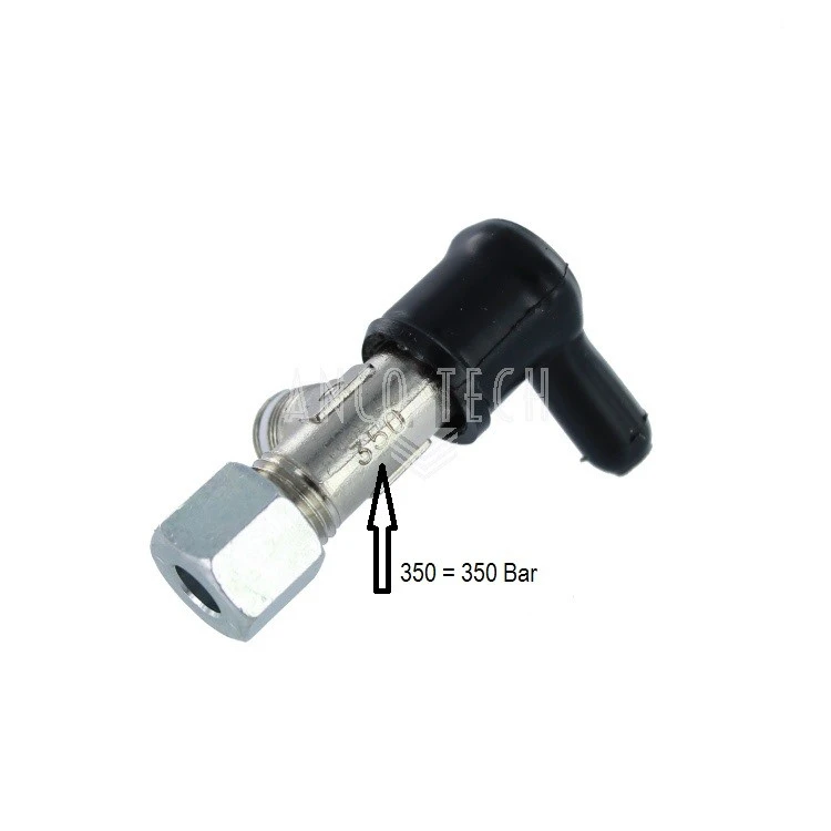 PRESSURE RELIEF VALVE 350 BAR 1/4 8MM