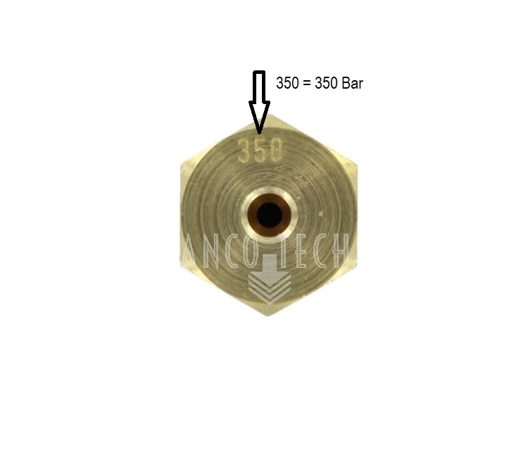 INSERT PRESSURE RELIEF VALVE 350 BAR 1/4"