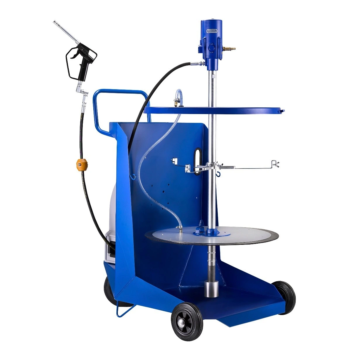 PR MOBILE GREASE SUPPLY SYSTEM 200KG Ø590 + 10M HOSE REEL