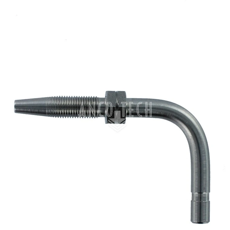 HOSE STUD SS 6MM 90° ANGLE FOR HP HOSE 8.6x4