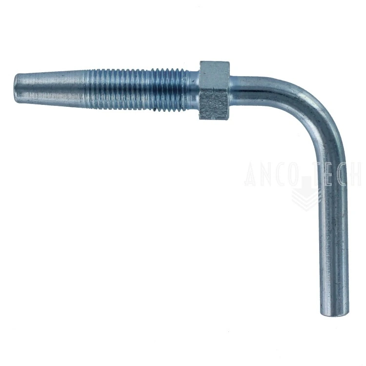 HOSE STUD 6MM 90° ANGLE FOR HP HOSE 11.3x6.3