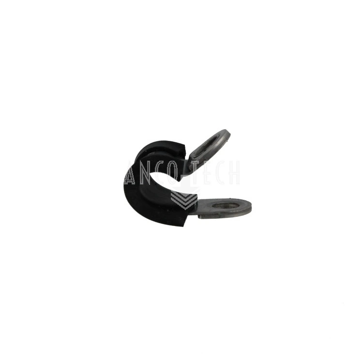 TUBE CLAMP WITH RUBBER LINING 6MM SS