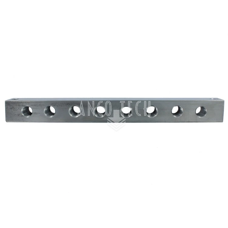 GREASING BLOCK 8 CONNECTIONS 1/8" SS