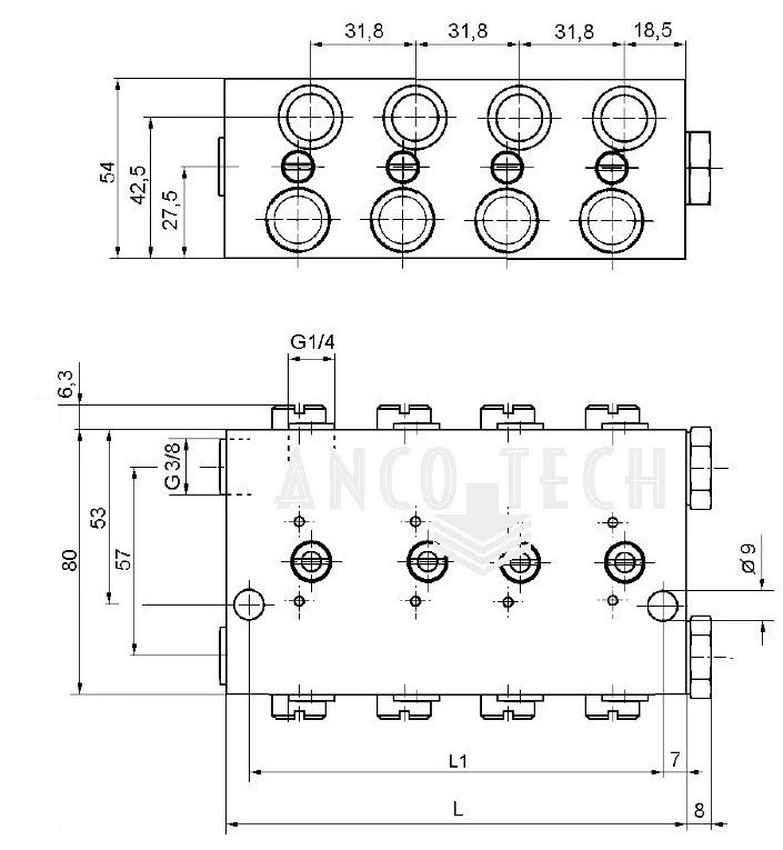 DUAL-LINE DIVIDER VSG 4-D2.20