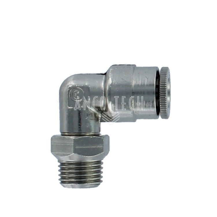 ELBOW PUSH-IN CONNECTOR WEDK6 M10x1 ROTATABLE