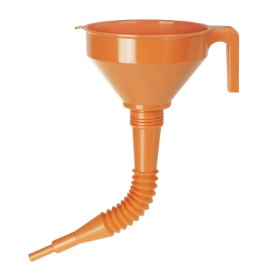 PRESSOL TRICHTER MIT FLEXIBLEM AUSLAUF PE-Ø160mm 1,2L + SIEB 02674