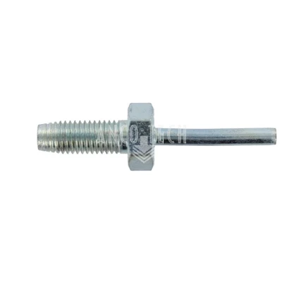 LINCOLN pipe nipple 1/8" straight for HD hose 3/16" 12613
