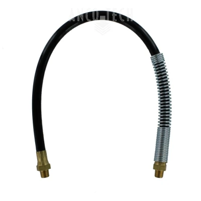 LINCOLN GREASE HOSE 457MM 1/8NPT + ANTI-KINK SPRING 5818