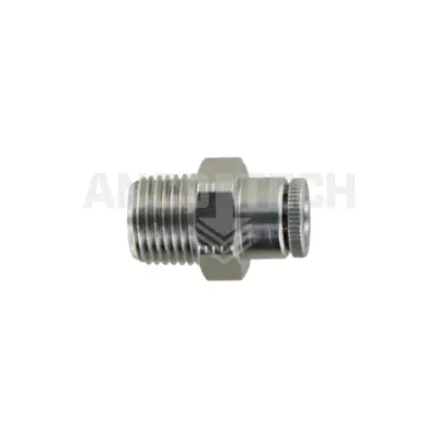 STRAIGHT PUSH-IN CONNECTOR GEK4 1/8"