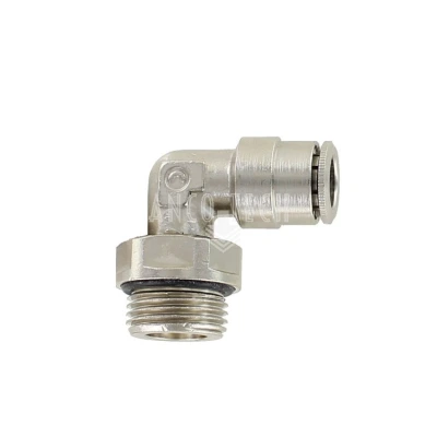 90° ANGLED PUSH-IN COUPLER WEDZ8 3/8" ROTATING
