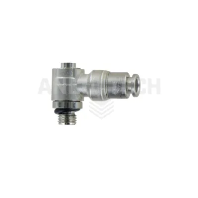 90° ANGLED PUSH-IN COUPLER WEDZ4 M6x0.75 ROTATING