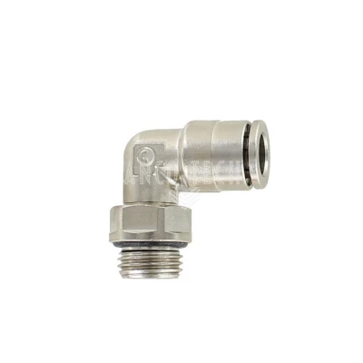 90° ANGLED PUSH-IN COUPLER WEDZ8 1/4\" ROTATING