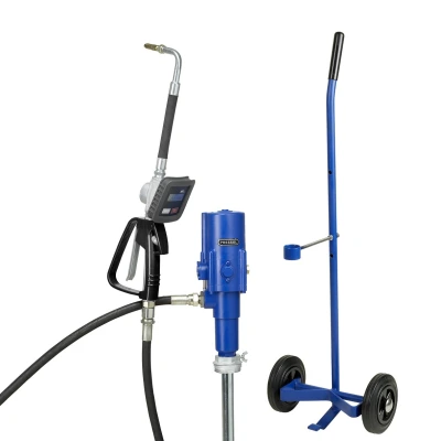 PRO OIL PUMP SET MOBILE 3:1 60L WITH HOSE AND DIGITAL GUN