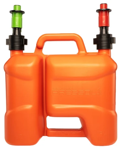PR DUBBELE JERRYCAN VOOR BRANDSTOF 5+3L AUTO STOP 21032