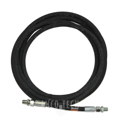 GREASE HOSE 400B 1/4 BSPT 6 MTR