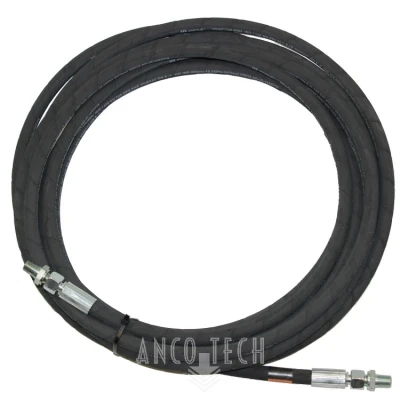 GREASE HOSE 400B 1/4 BSPT 8 MTR