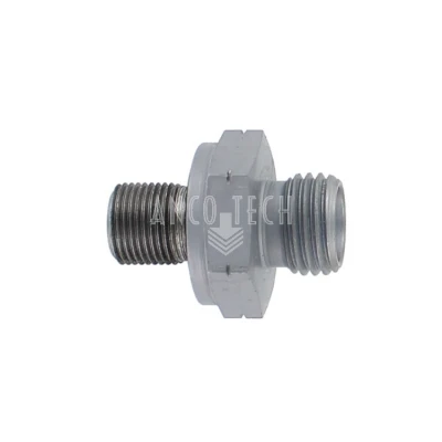 STRAIGHT CONNECTOR GE8L 7/16-28 UNEF OMD
