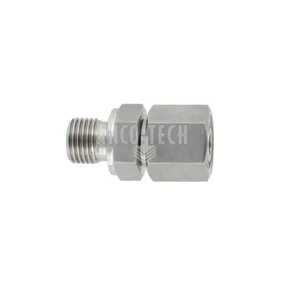 SWIVEL CONNECTOR EGE10L 1/4 BSP SS
