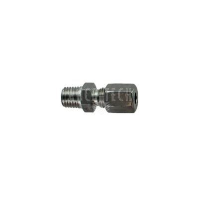 STRAIGHT FITTING GE4LL M8X1 STAINLESS STEEL