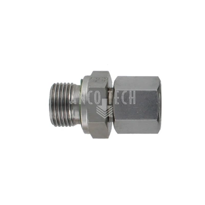 SWIVEL CONNECTOR EGE10L 3/8 BSP SS