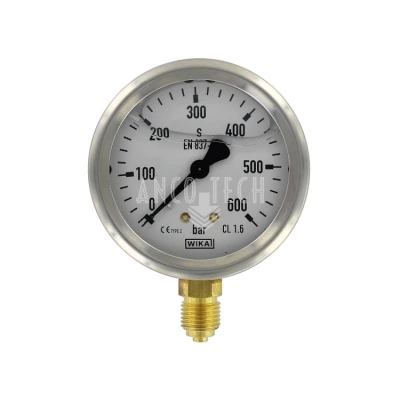 GAUGE Ø63 0-600BAR 1/4-O