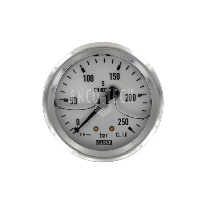 GAUGE Ø63 0-250BAR 1/4-A