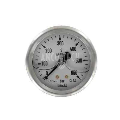 GAUGE Ø63 0-600BAR 1/4-A