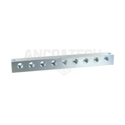 GREASE NIPPLE BLOCK 9 CONNECTIONS 1/8\"