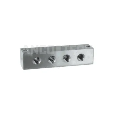 GREASE NIPPLE BLOCK 4 CONNECTIONS 1/8" STAINLESS STEEL