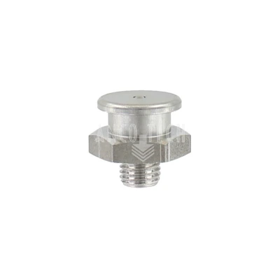 BUTTONHEAD NIPPLE 16MM M8x1 SS