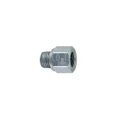 EXTENSION NIPPLE BSPT 1/4 BU X 1/4 BSP ID L=25MM