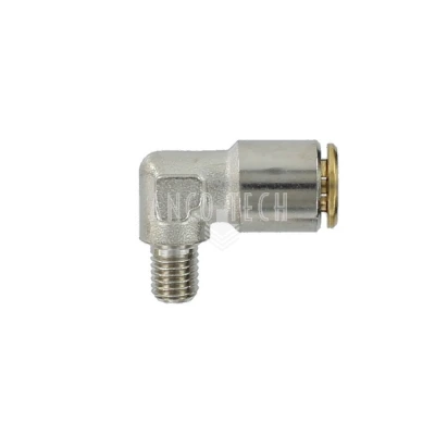 ELBOW PUSH-IN CONNECTOR WEK6 1/4-UNF