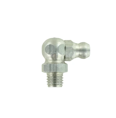GREASE NIPPLE ANGLED 1/4UNF STAINLESS STEEL